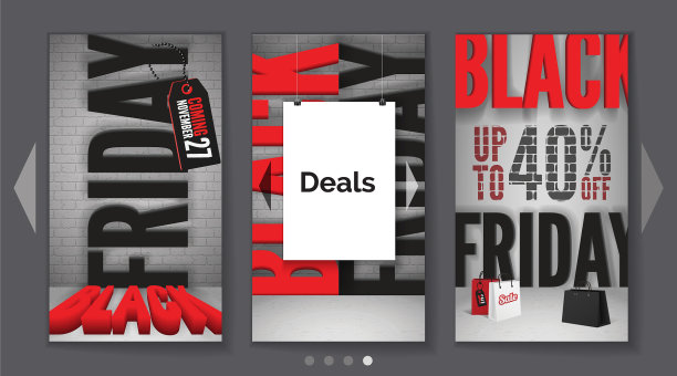 黑色星期五为现实的移动网络做广告图片下载