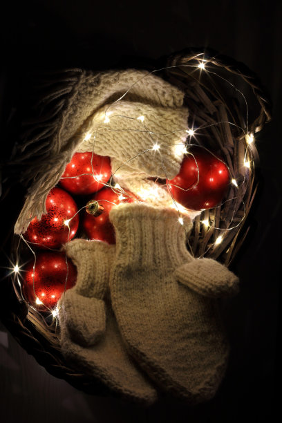 寒假的节日家居装饰图片下载