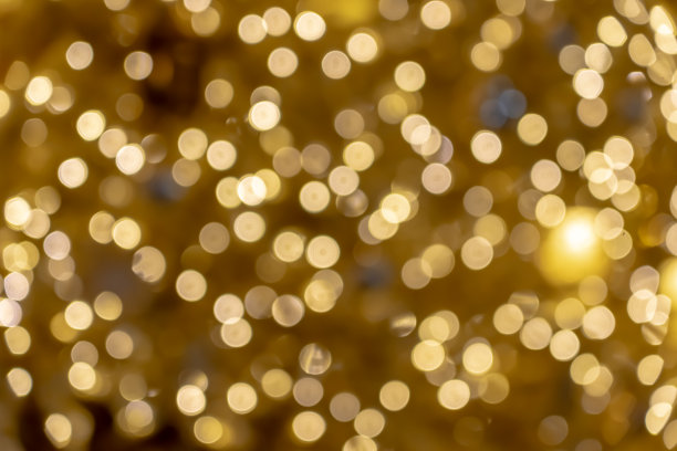 圣诞背景与散景灯;模糊的圣诞背景图片下载