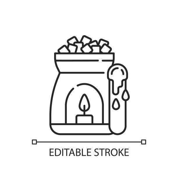 蜡暖线性图标图片下载