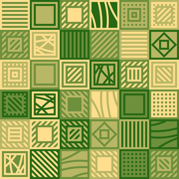 广场与行。向量无缝模式。拼接的重复的背景。样布。包装纸。连续打印。家居装饰、纺织品、手机壳、服装、地毯等设计元素图片下载