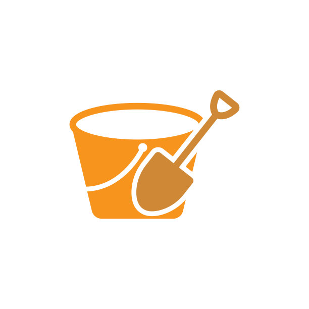 桶沙图标设计模板矢量孤立插图图片下载