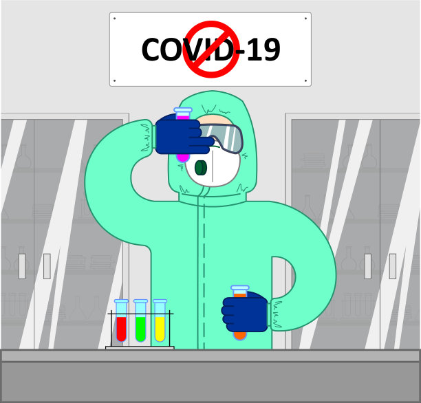 冠状病毒疫苗概念图片下载