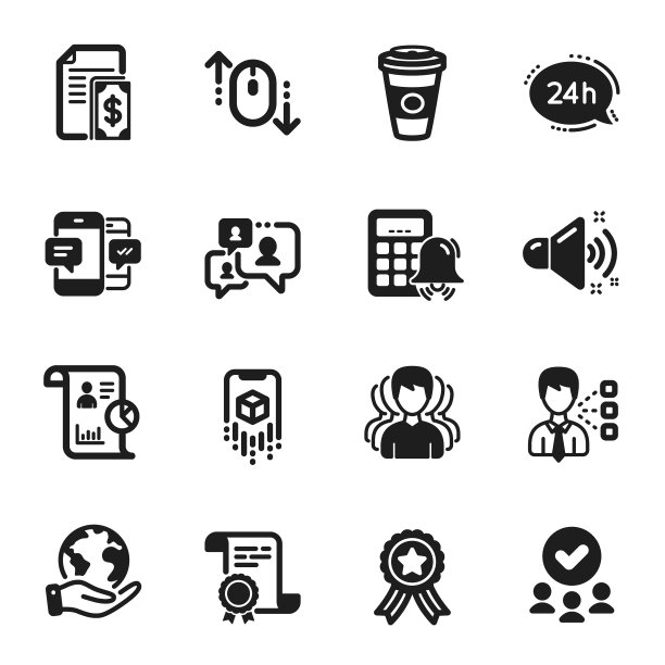 设置业务图标，如向下滚动图片下载