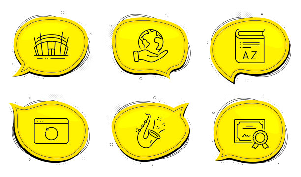 竞技场体育场爵士和恢复互联网图标图片下载