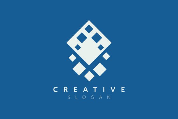 现代极简几何形状标志六边形图片下载