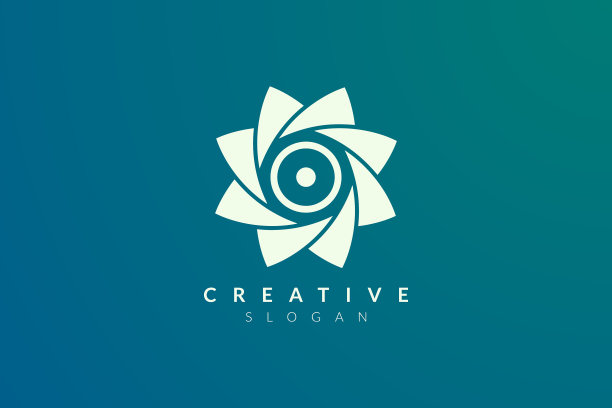 花朵和星星的设计结合了现代图片下载