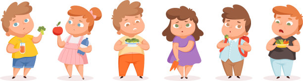 肥胖儿童饮食超重儿童饮食图片下载