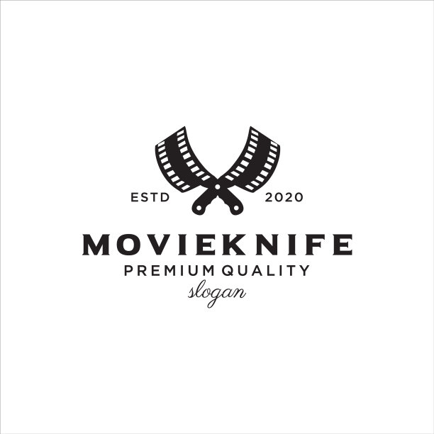 刀电影卷轴标志摄影电影图片下载