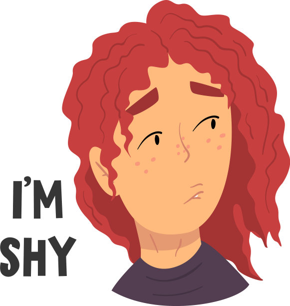 我是一个害羞的青少年问题抑郁的青少年女孩图片下载