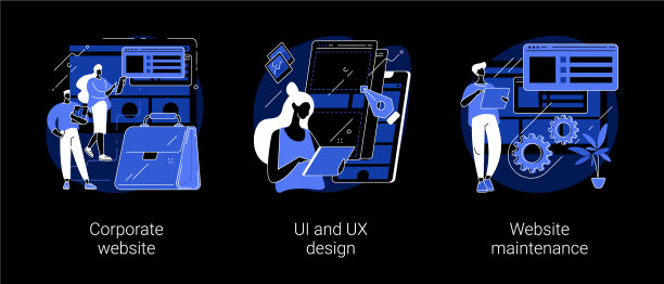 企业网站抽象概念图片下载