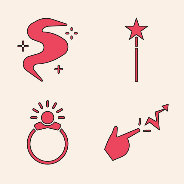 设置魔法魔法雾或烟雾魔杖和图片下载