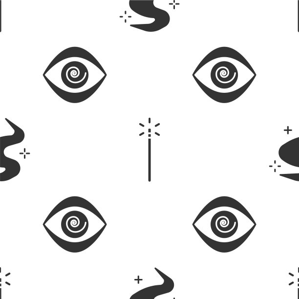 设置魔法雾或烟雾魔术棒和催眠图片下载