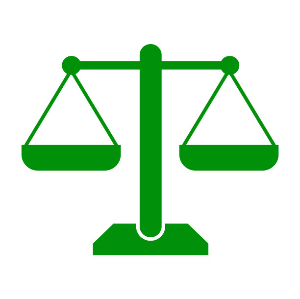 律师事务所图标简约法律正义图标设计图片下载