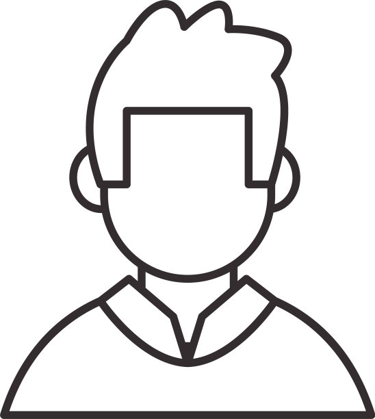 阿凡达人线风格图标设计图片下载