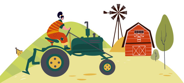 有机农业工人种植图片下载