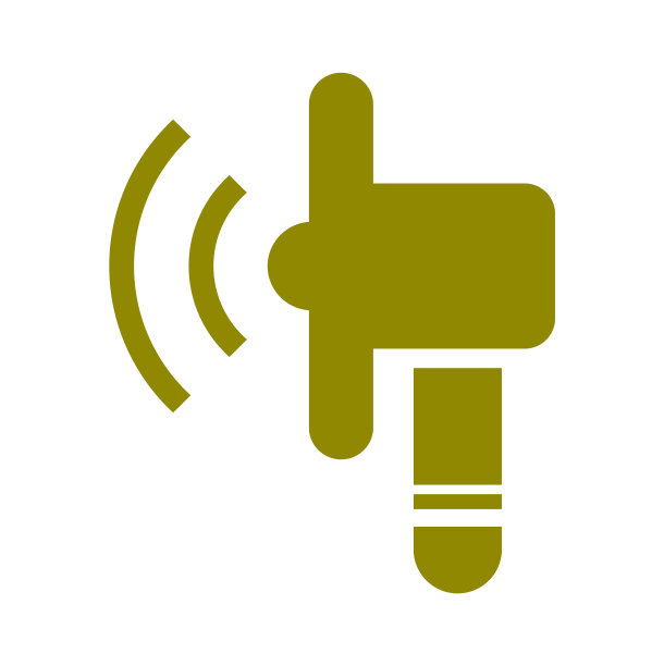 大声的音频图标上的白色背景图片下载