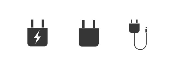 充电器插头设备图标为智能手机图标图片下载