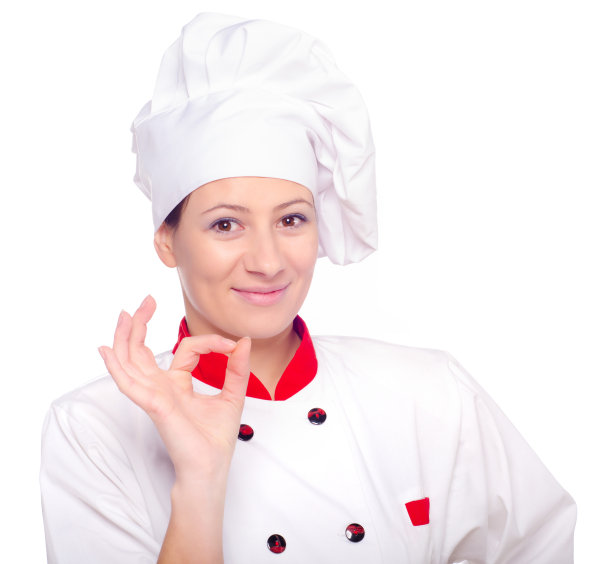 女厨师烹饪图片下载