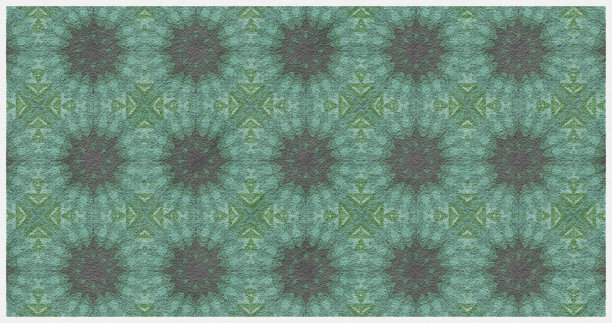 万花筒图案的高分辨率分形背景，在其上应用了水彩滤镜。图片下载