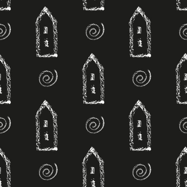 无缝模式与房屋图片下载