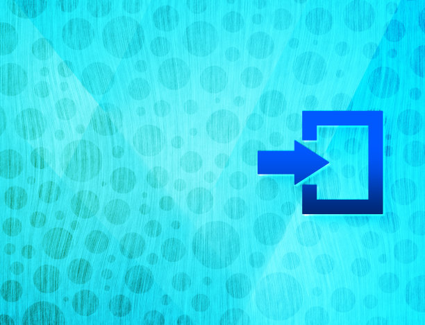 登录图标闪亮气泡抽象青色蓝色背景湿水纹理插图图片下载