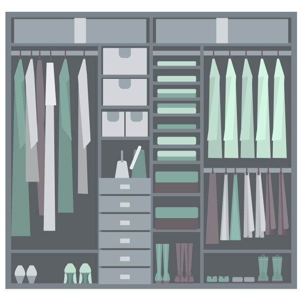 衣柜里的衣服图片下载