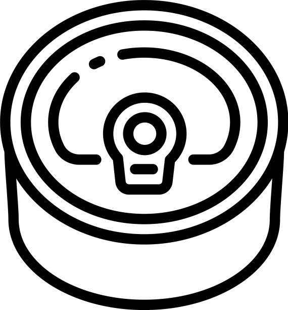 锡罐可以图标轮廓样式图片下载