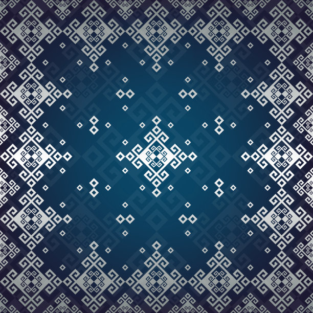 大马士革复古背景图案图片下载