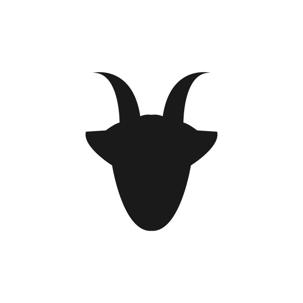 山羊设计模板图片下载