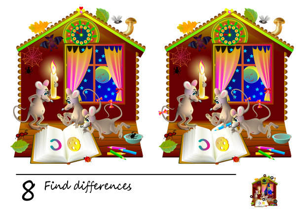 逻辑益智游戏给孩子们需要找8个图片下载