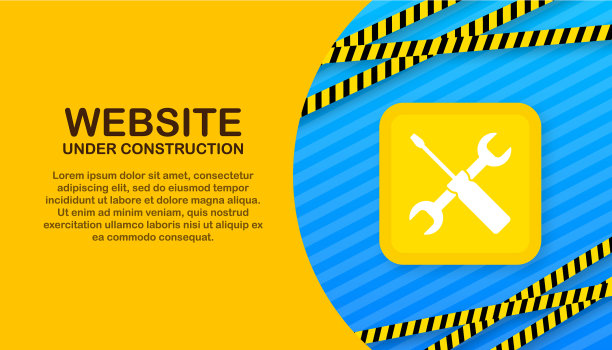 正在建设的网站在笔记本电脑上签字图片下载