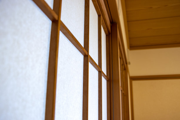 正二，推拉门在日式房间图片下载