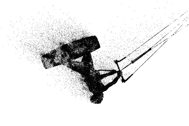 剪影风筝，冲浪者，风筝滑板，风筝冲浪图片下载