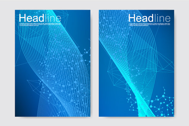 小册子、杂志、传单的模板图片下载