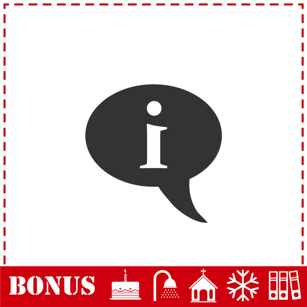 信息图标平图片下载