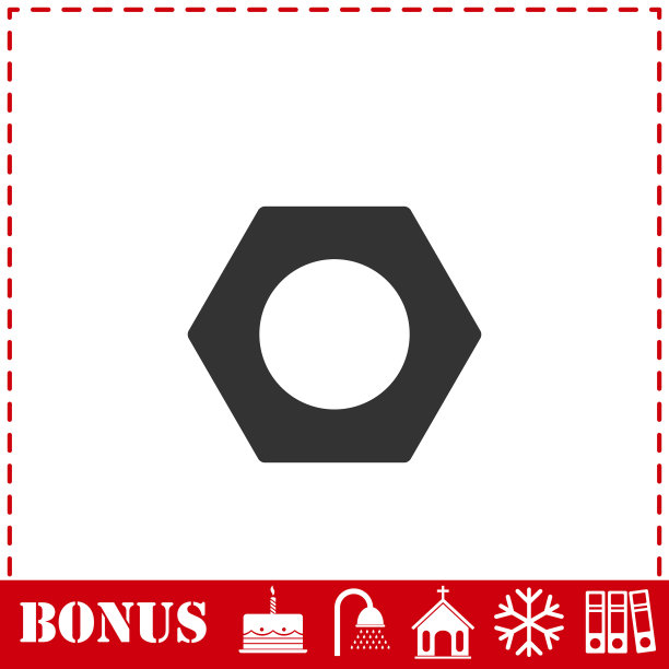 六角螺母图片下载