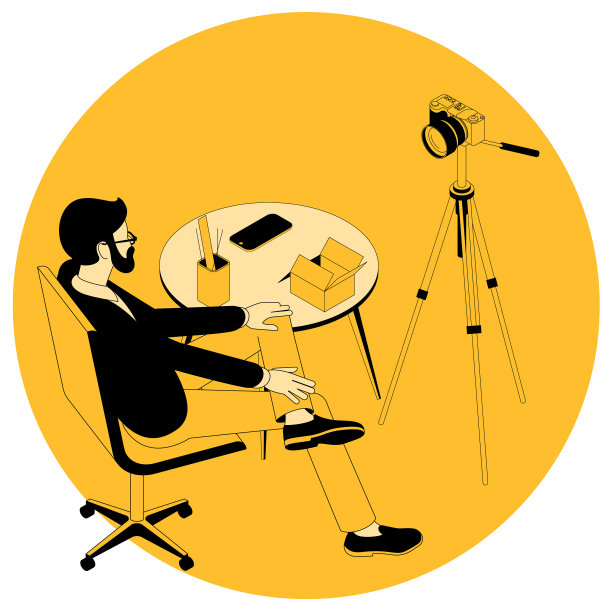 视频博客和营销图片下载