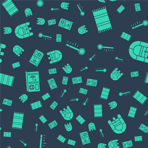 设置气象温度计沙滩毛巾旅行图片下载