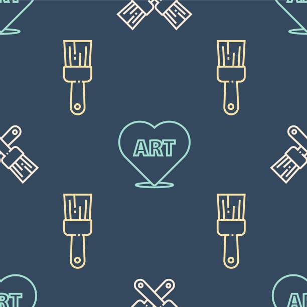 画线刷和漆刷交叉图片下载