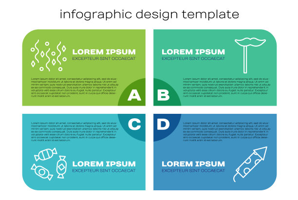 设线糖果节日彩纸烟花火箭图片下载