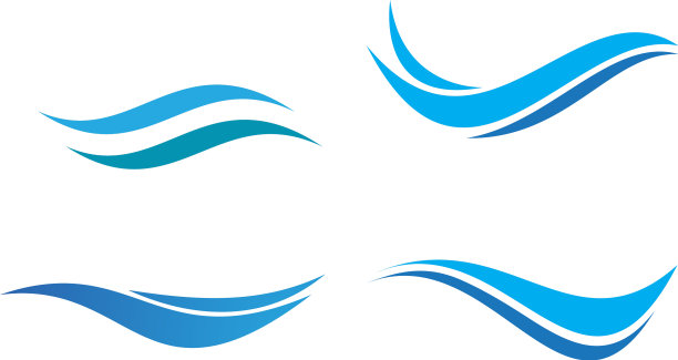 水波的标志图片下载