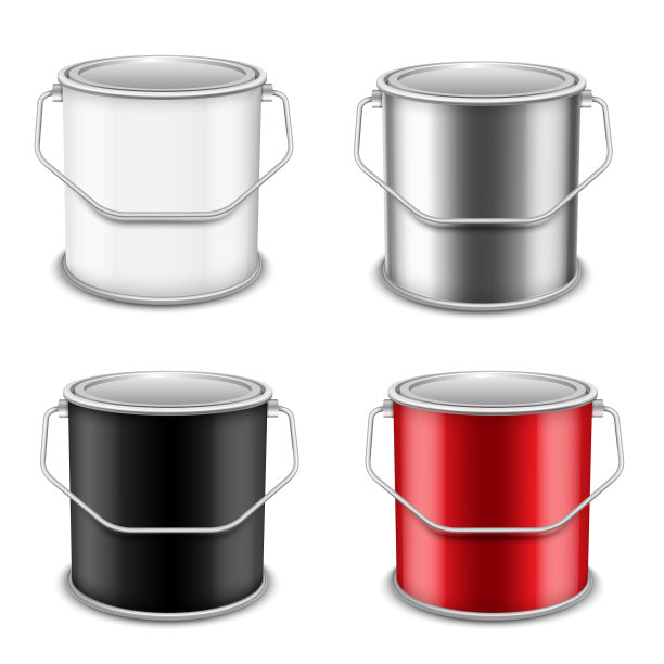 逼真的3d模型油漆可以设置图片下载