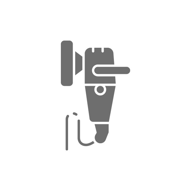 抛光机灰色图标。在白色背景上隔离图片下载