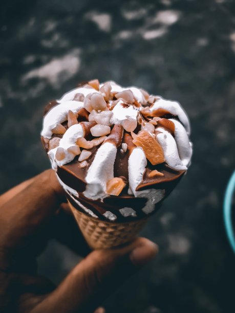 香草甜筒图片下载