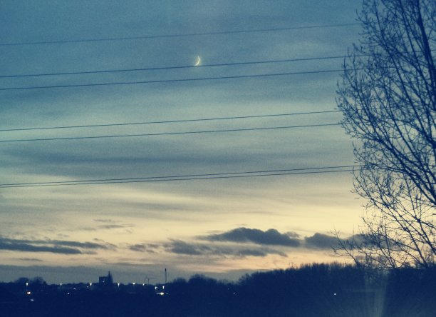 赫特福德郡的秋天日落图片下载