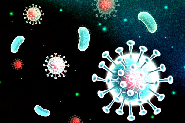 显微镜下的新冠肺炎图片下载