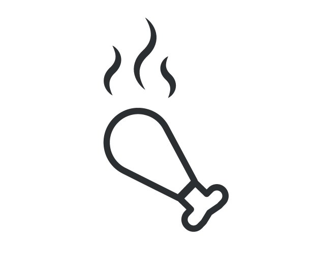 炸鸡图标平面设计图片下载