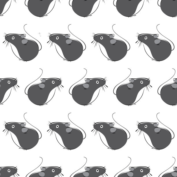 无缝模式与黑老鼠图片下载