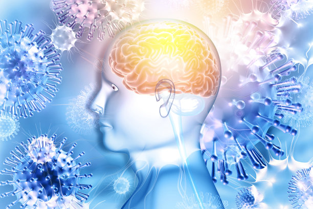 携带病毒的人脑图片下载